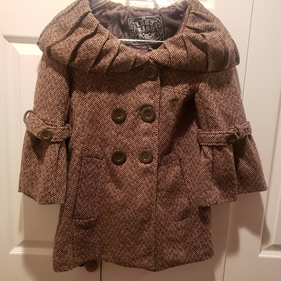 last kiss Jackets & Blazers - Last Kiss junior peacoat